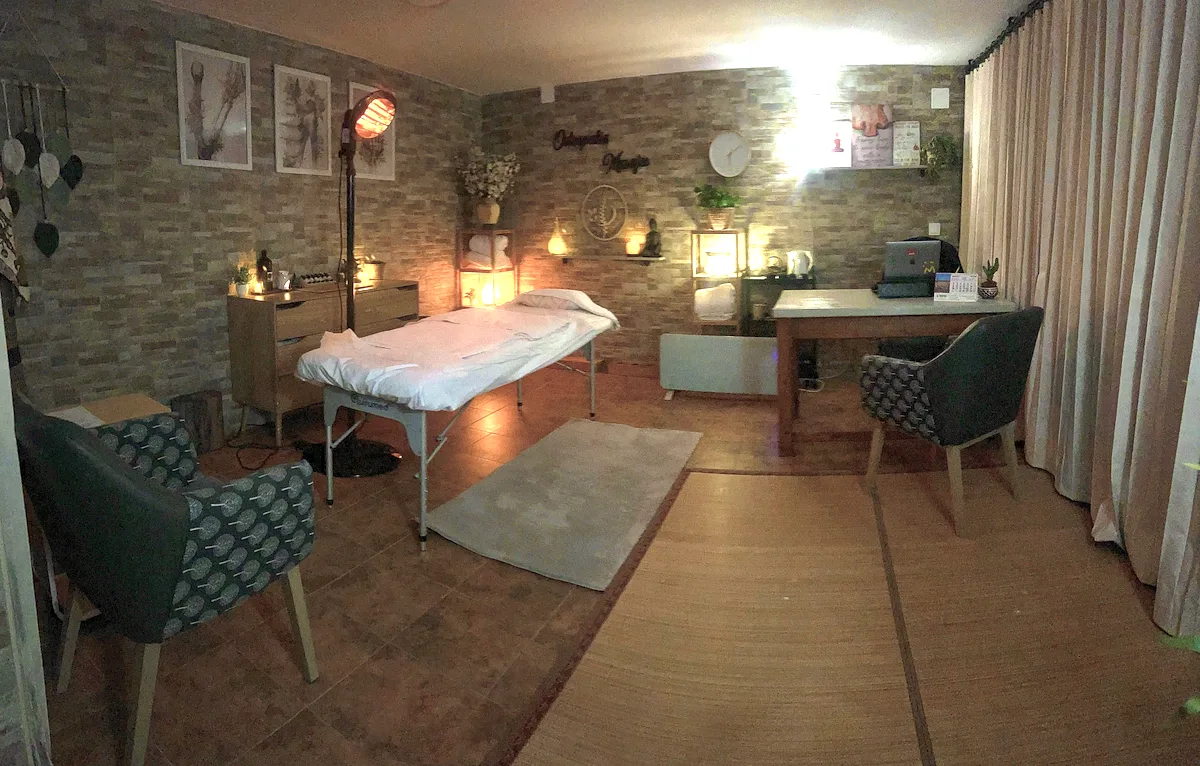 Vista panorámica de la consulta de osteopatía en Alpedrete